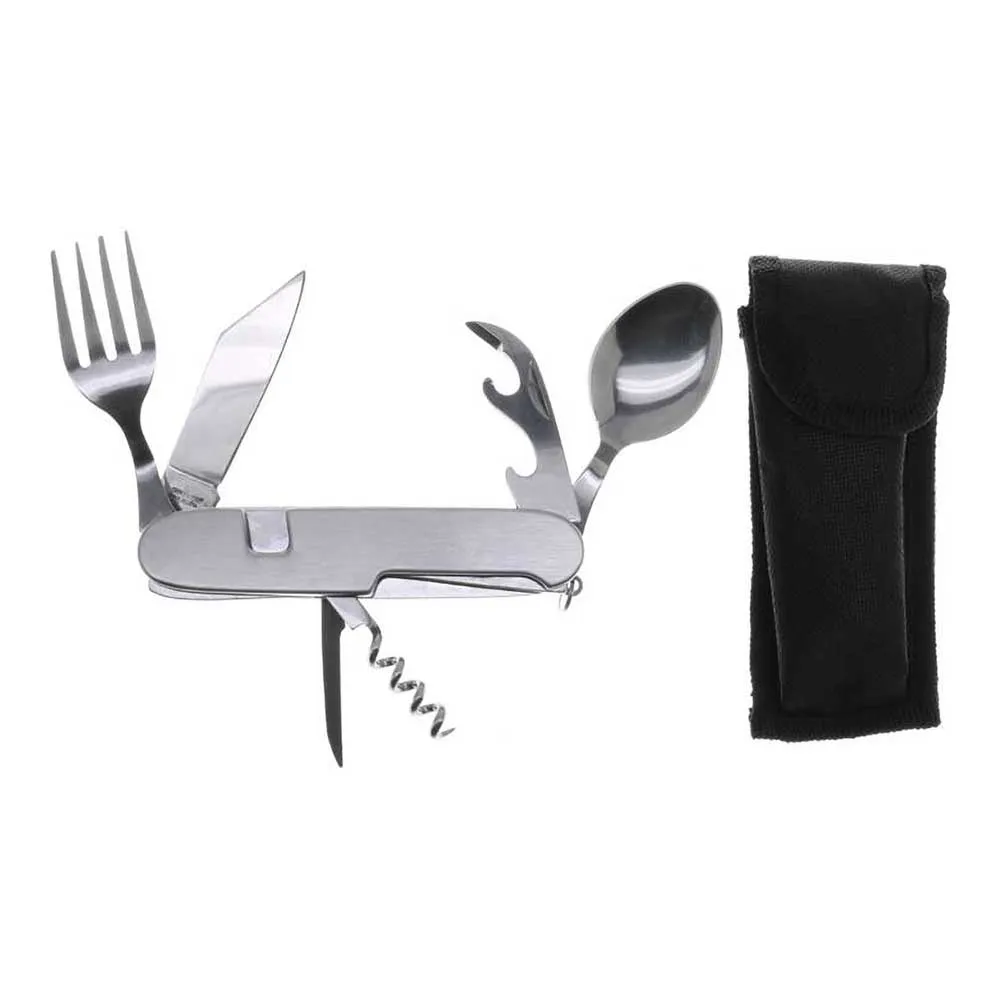 7 in 1 Camping Utensil Knife with Sheath