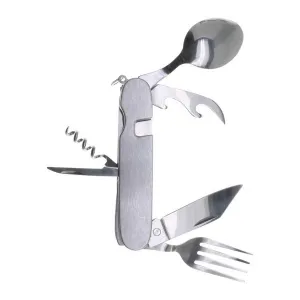7 in 1 Camping Utensil Knife with Sheath