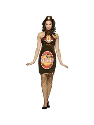 Adult Sexy Beer Bottle Costume