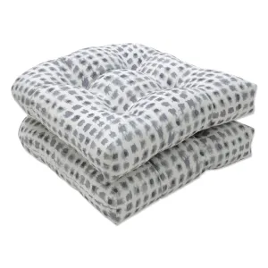 Alauda Frost Wicker Seat Cushion (Set Of 2)