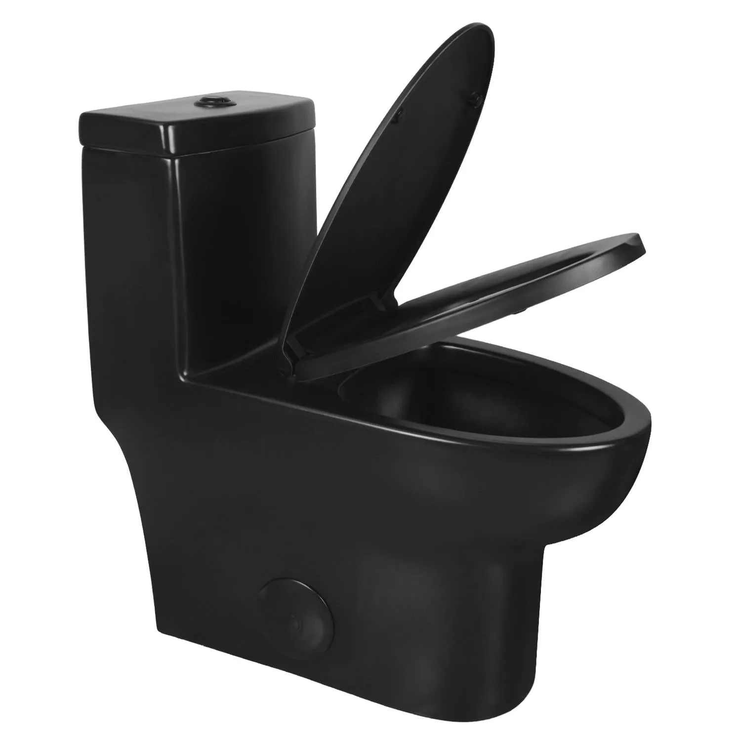 ALLY One-Piece Elongated Toilet, Dual Flush Standard-Size with Multiple Colors