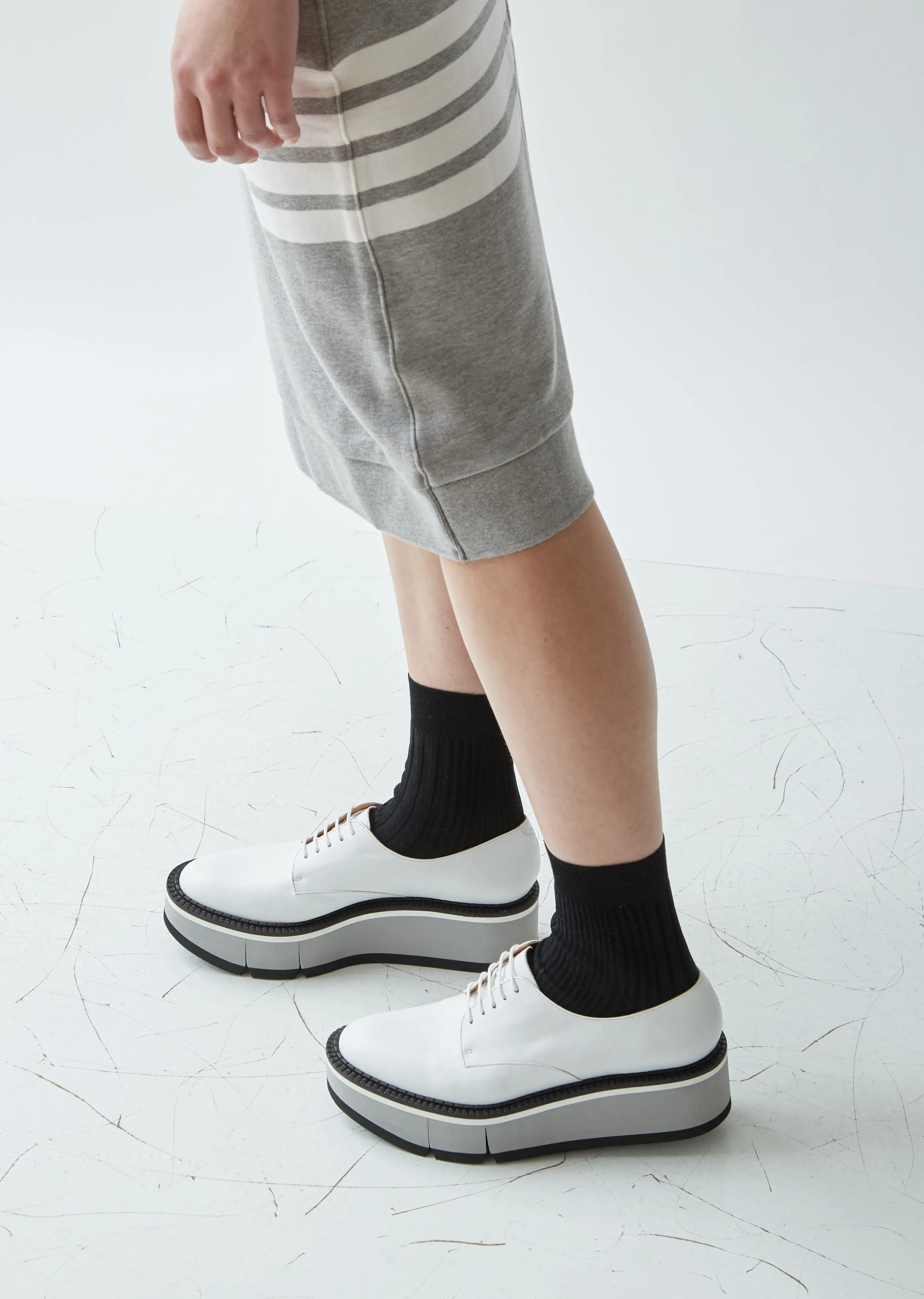 Barbara Lace Up Platform Shoes