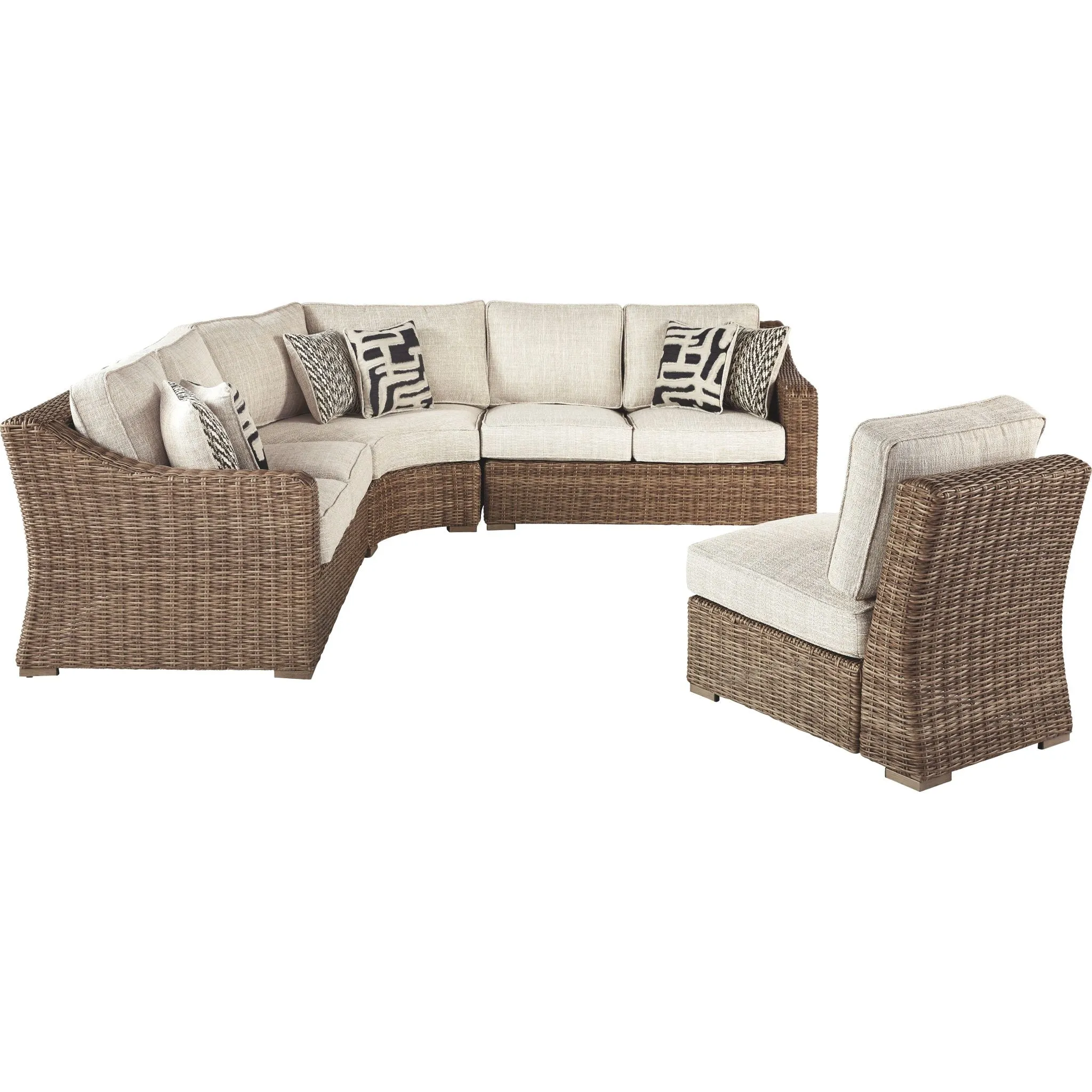 Beachcroft 4 Piece Outdoor Sectional