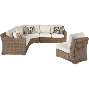 Beachcroft 4 Piece Outdoor Sectional