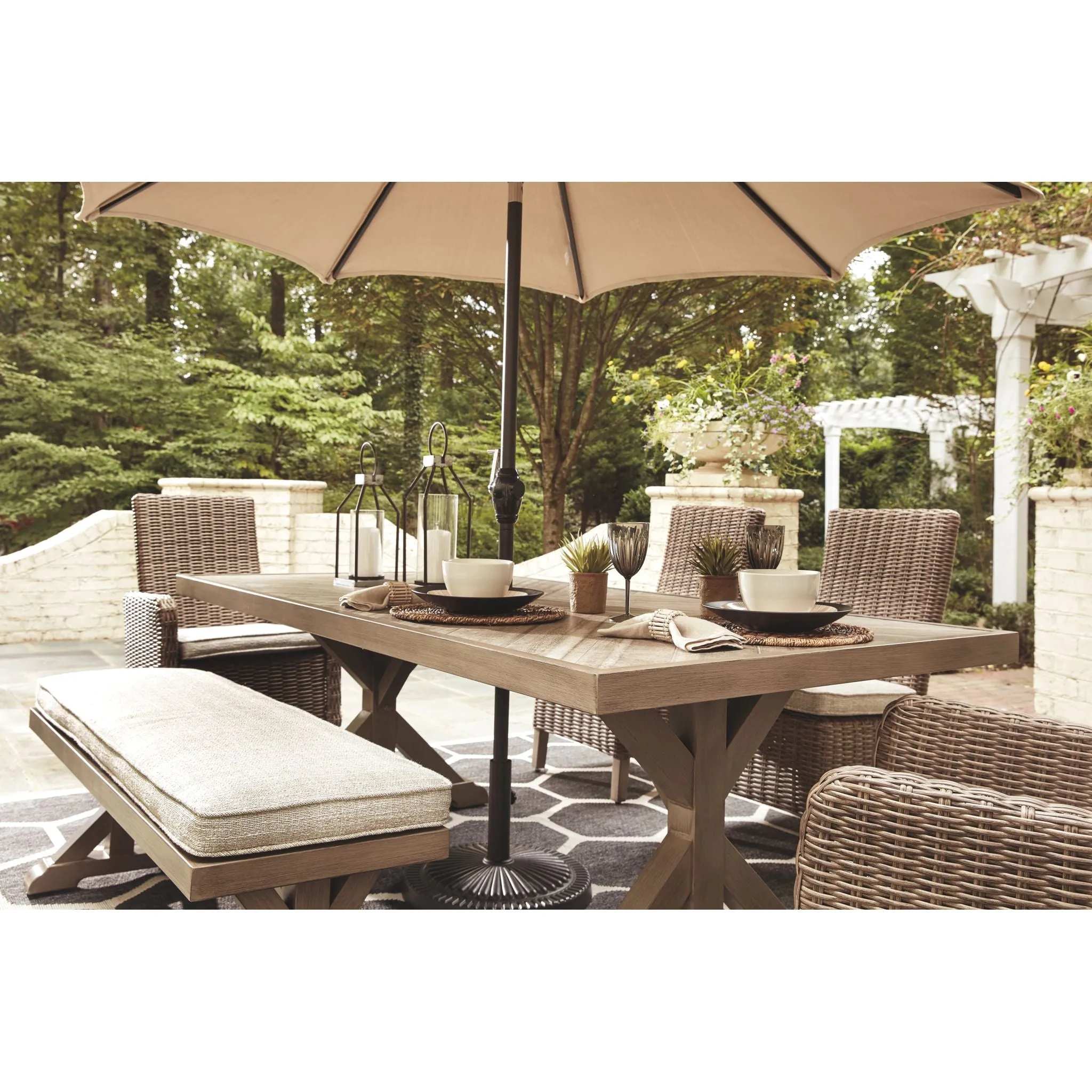 Beachcroft 5 Piece Outdoor Dining Set