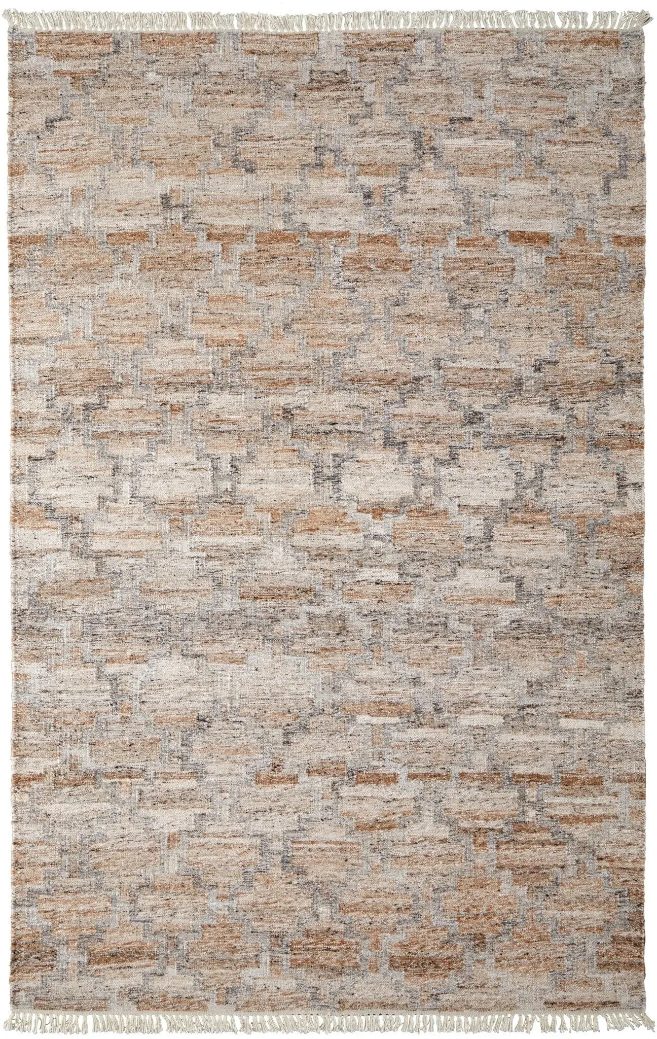 Beckett 8900787F Tan/Gray Rug