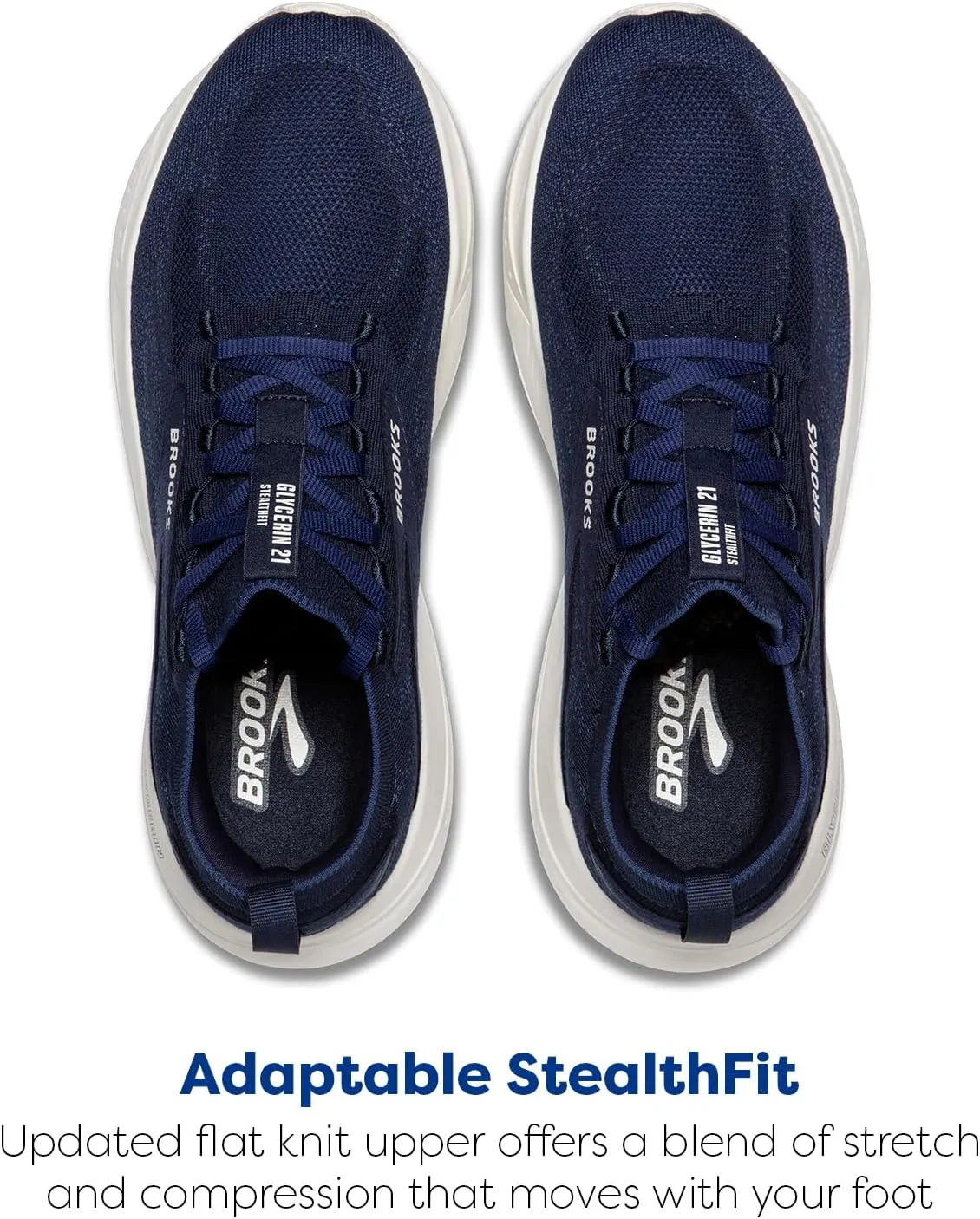 Brooks Men??s Glycerin Stealthfit 21 Neutral Running Shoe