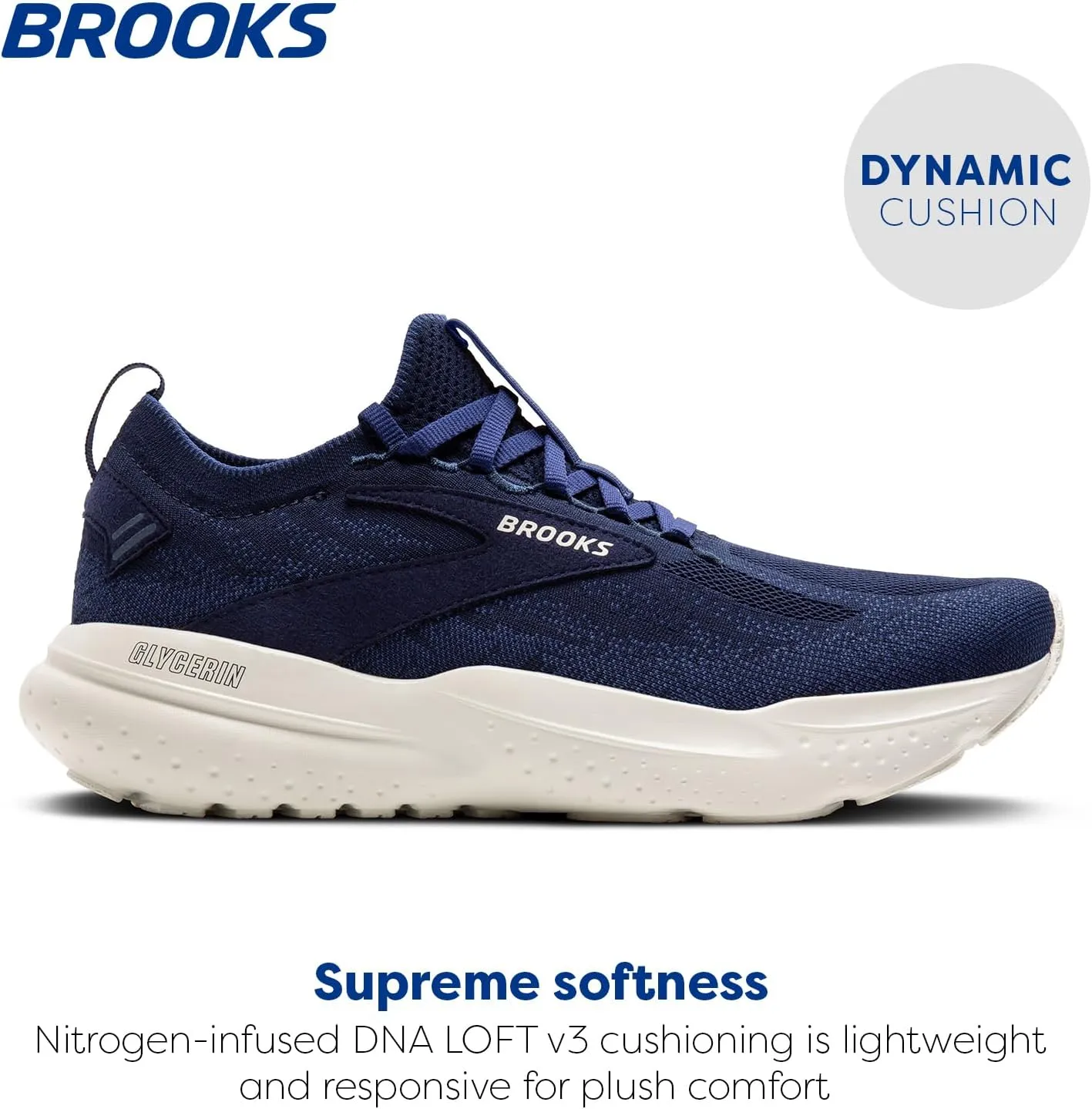 Brooks Men??s Glycerin Stealthfit 21 Neutral Running Shoe