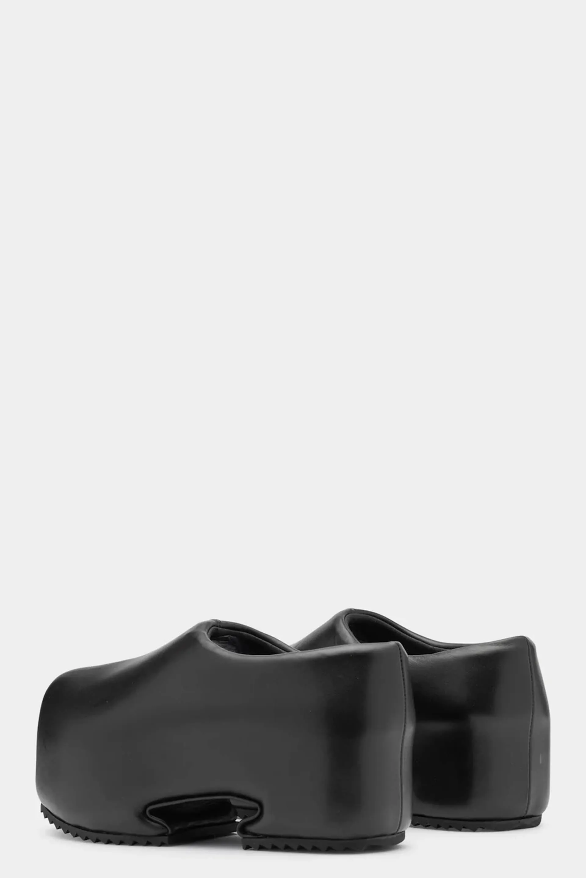 Clog Black Leather