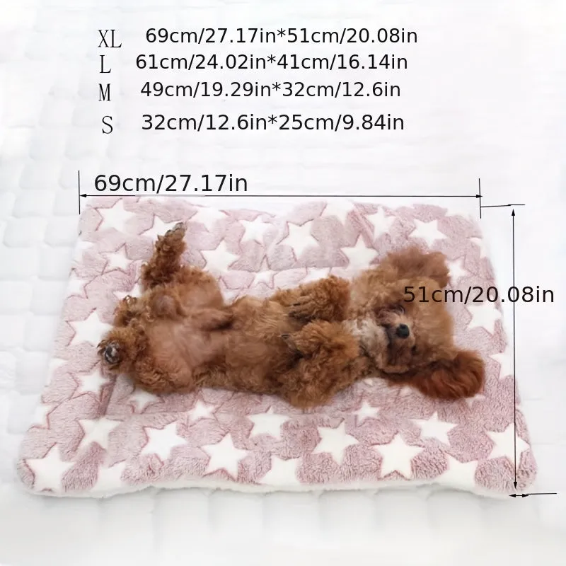 Cozy Pet Mats Plush Indoor Blankets for Warmth