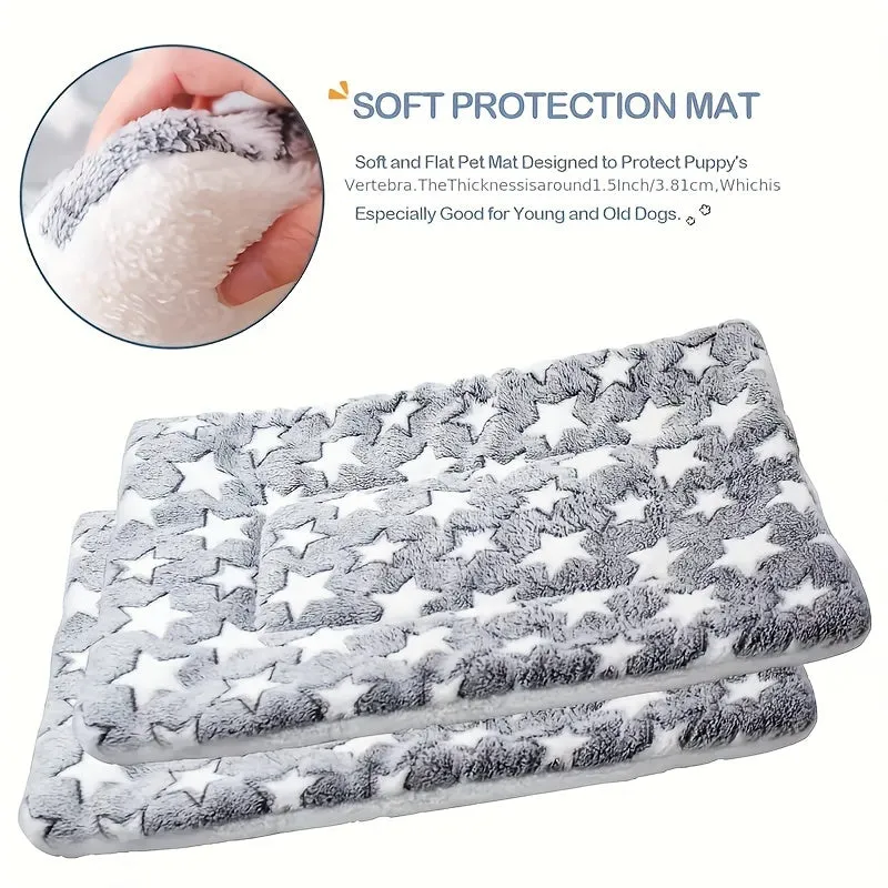 Cozy Pet Mats Plush Indoor Blankets for Warmth