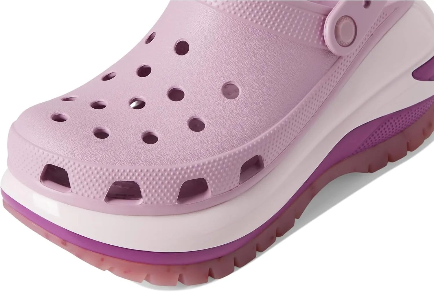 Crocs Mega Crush Clog - Unisex Clogs - Thermoplastic Upper - Adjustable Ankle-Sling - Flexible - Rubber Tread