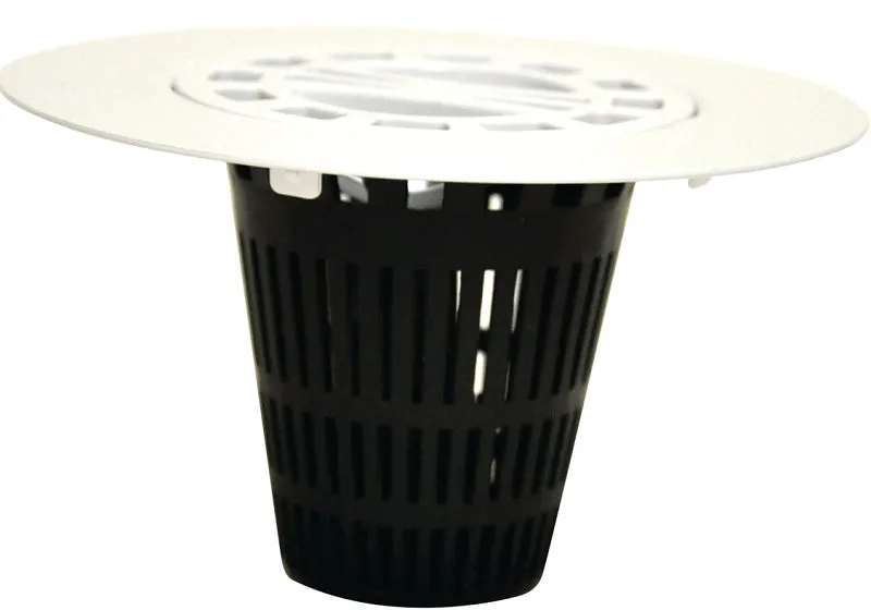 Danco 10533 Shower Drain Cover, Plastic/Stainless Steel, White, For: Standard 3 in Stand-Alone Shower Enclosures :CD 1: QUANTITY: 2