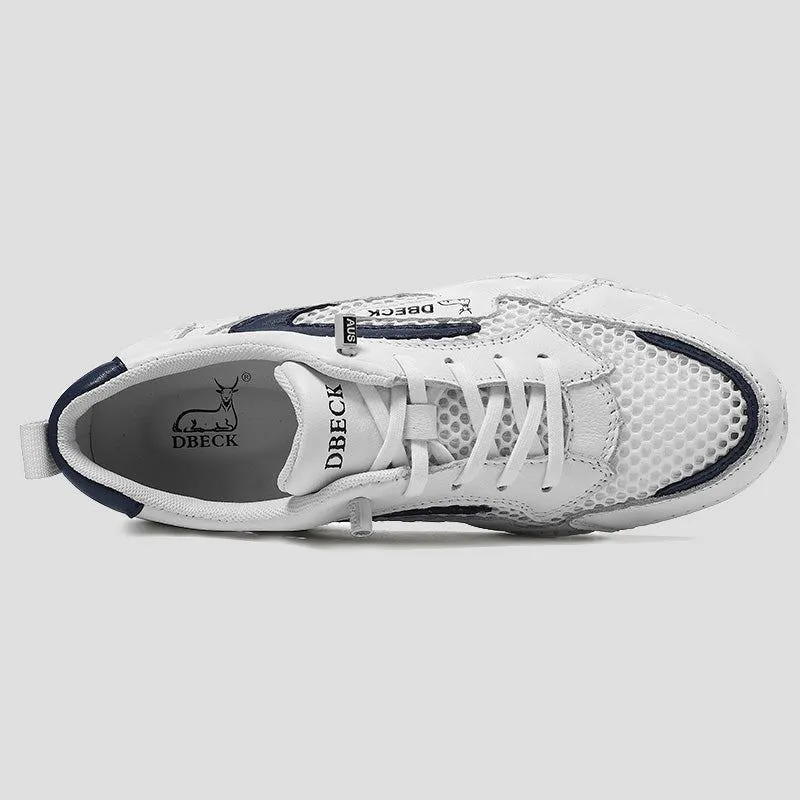 Dbeck® SummerWalkers: Men's Lightweight Breathable Mesh Walking Shoes For Biking, Driving & Hiking