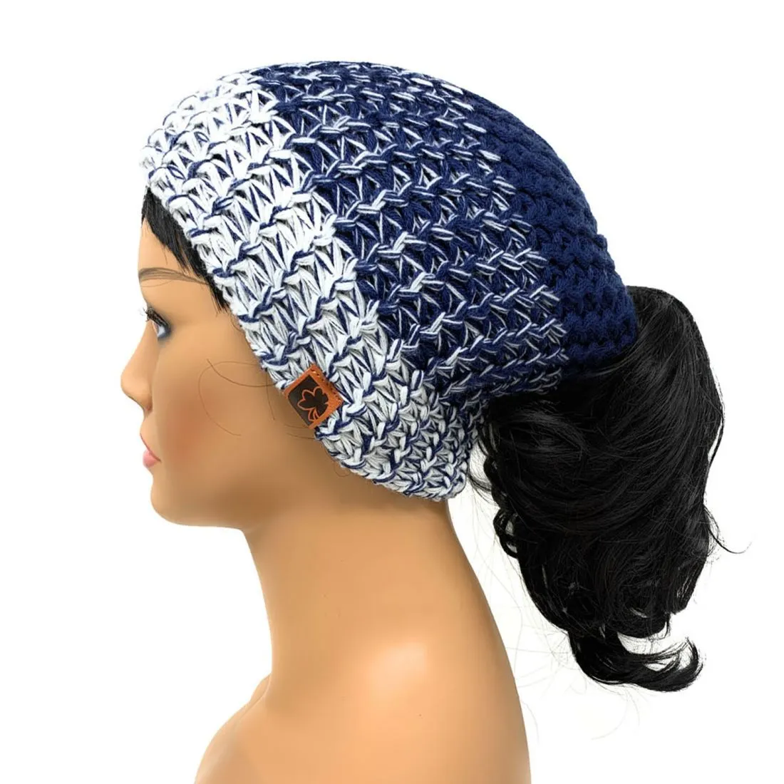 Empire Cove Knit Ponytail Beanie Womens Winter Warm
