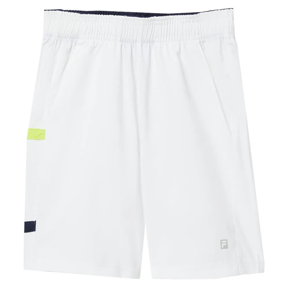 Fila Boys Core Shorts - White/Navy