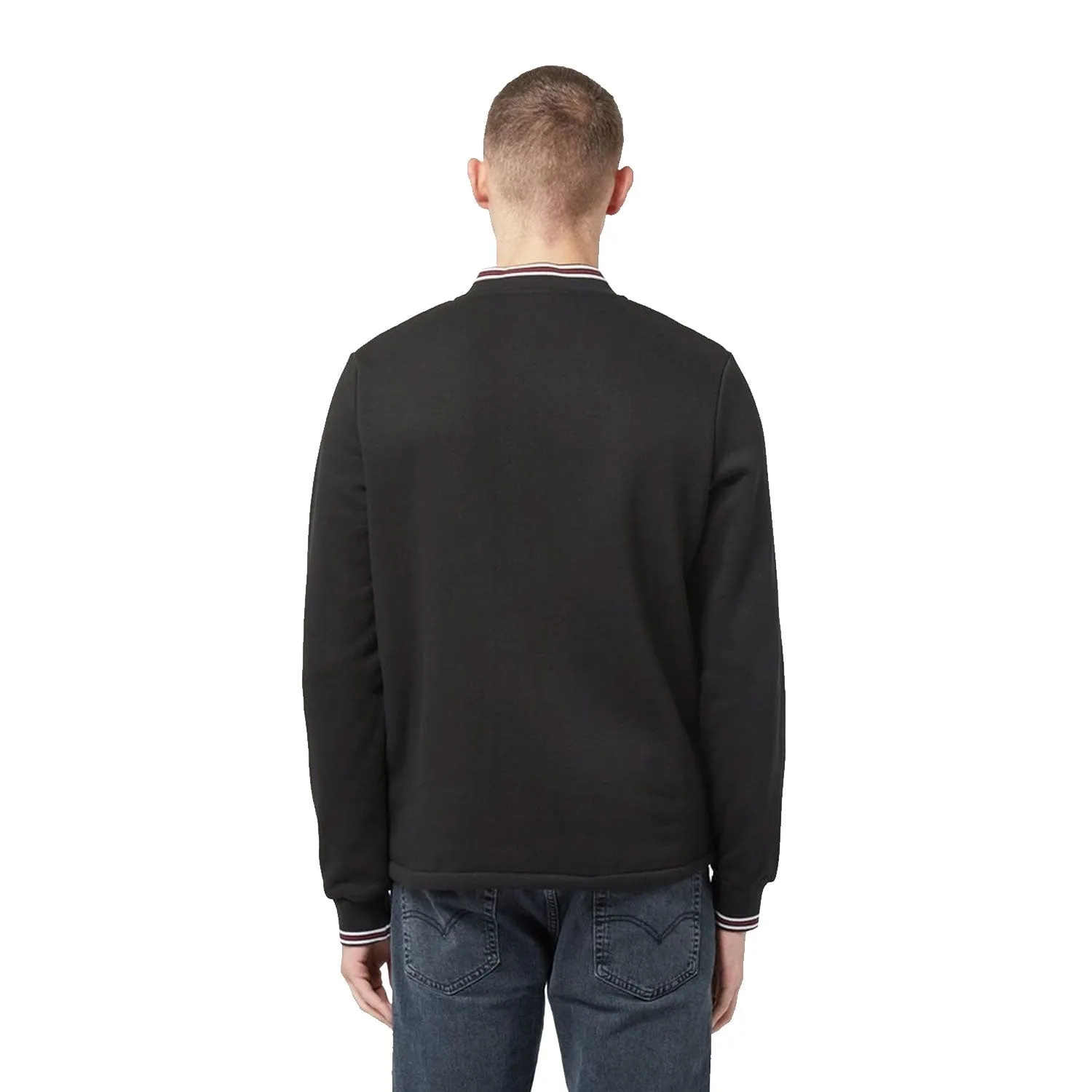 FILA Mens Marco F21MH004 Puffer Jacket With Knitted Back & Sleeves