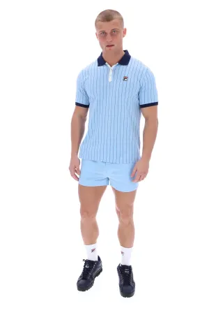 Fila Striped Blue Polo Shirt