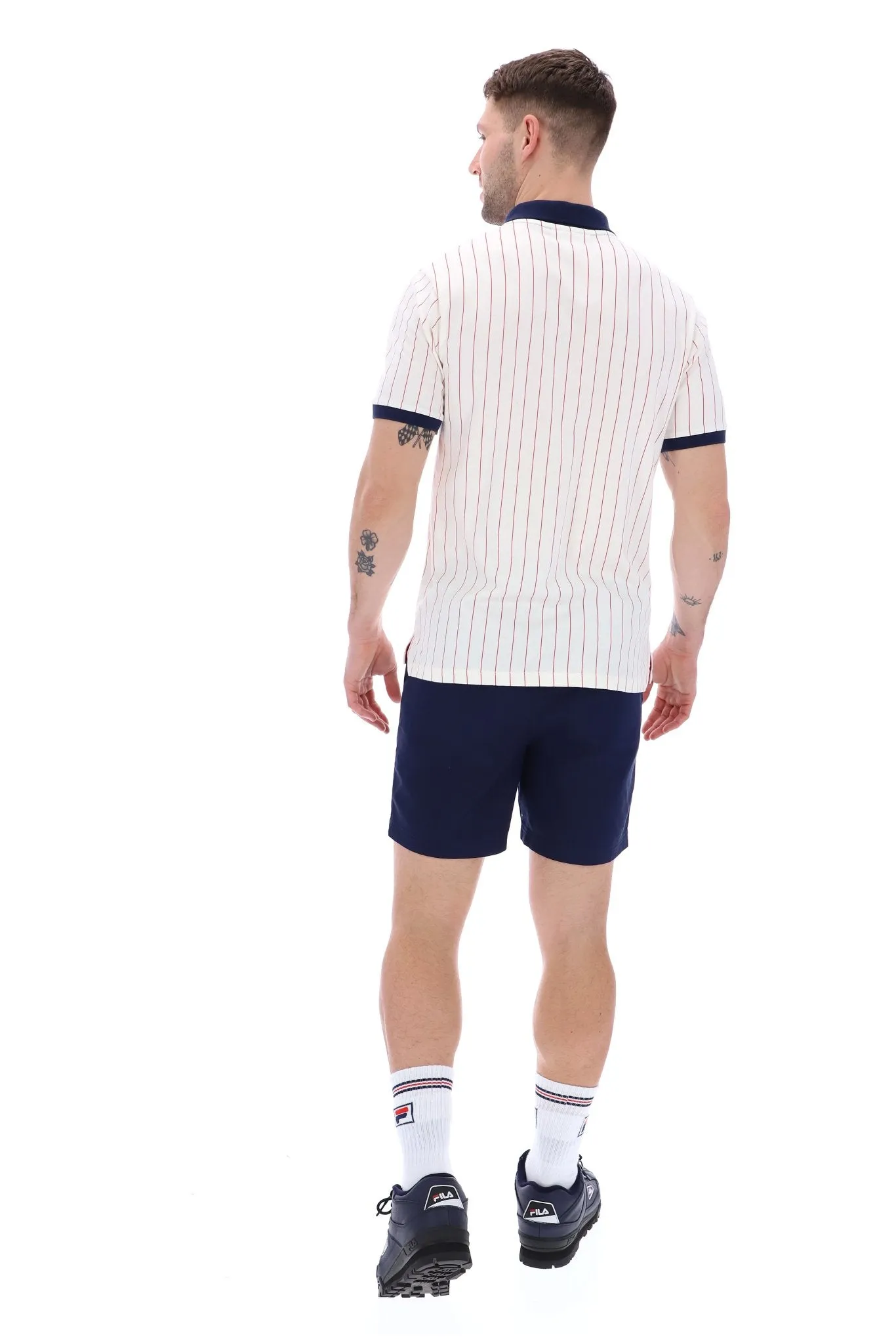 Fila Striped Polo Shirt