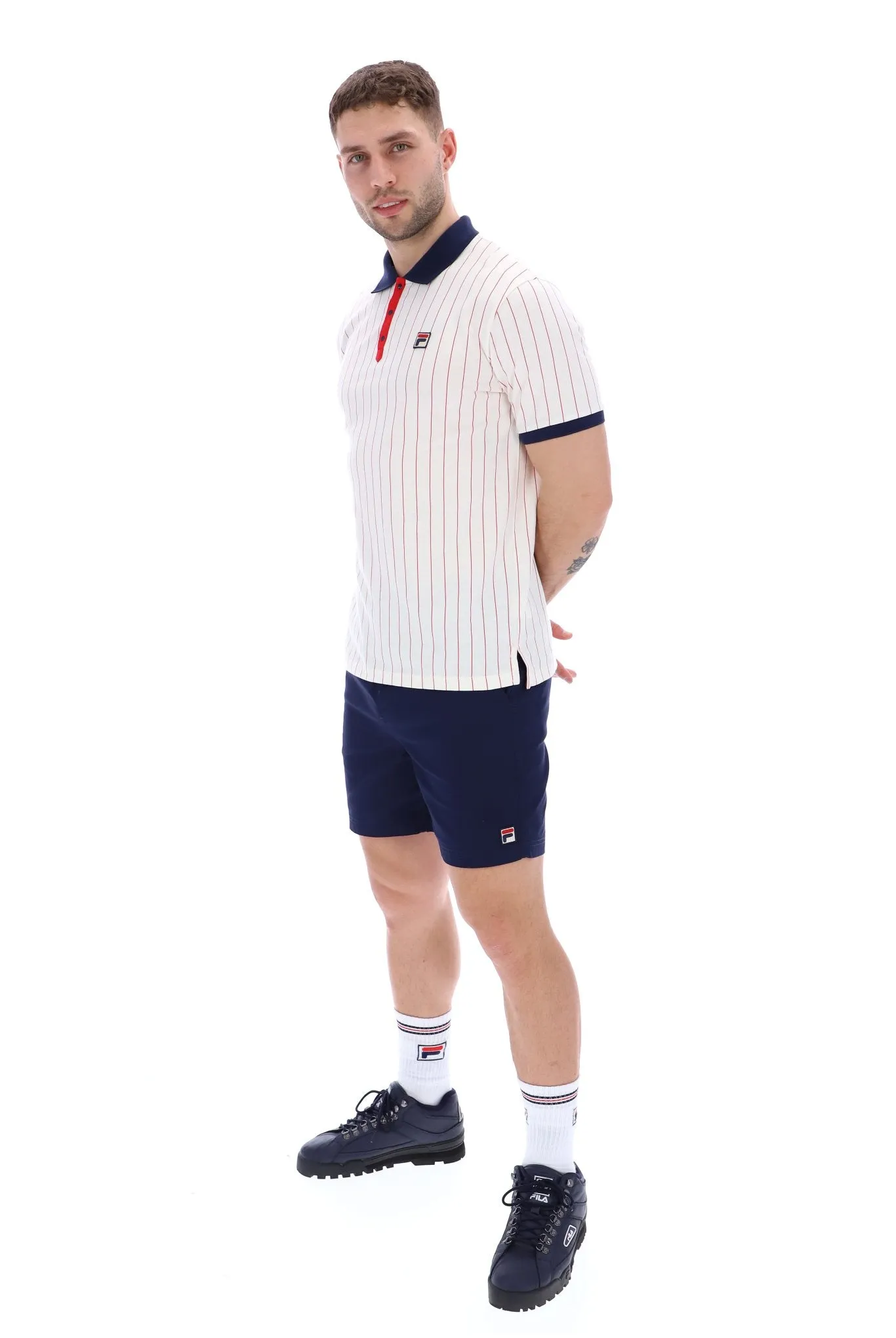 Fila Striped Polo Shirt