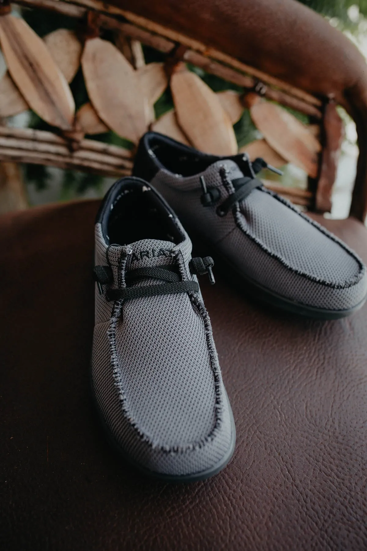 'Heathered Smoke' Men's Ariat Hilo (Sizes 8-12; D & EE Widths)