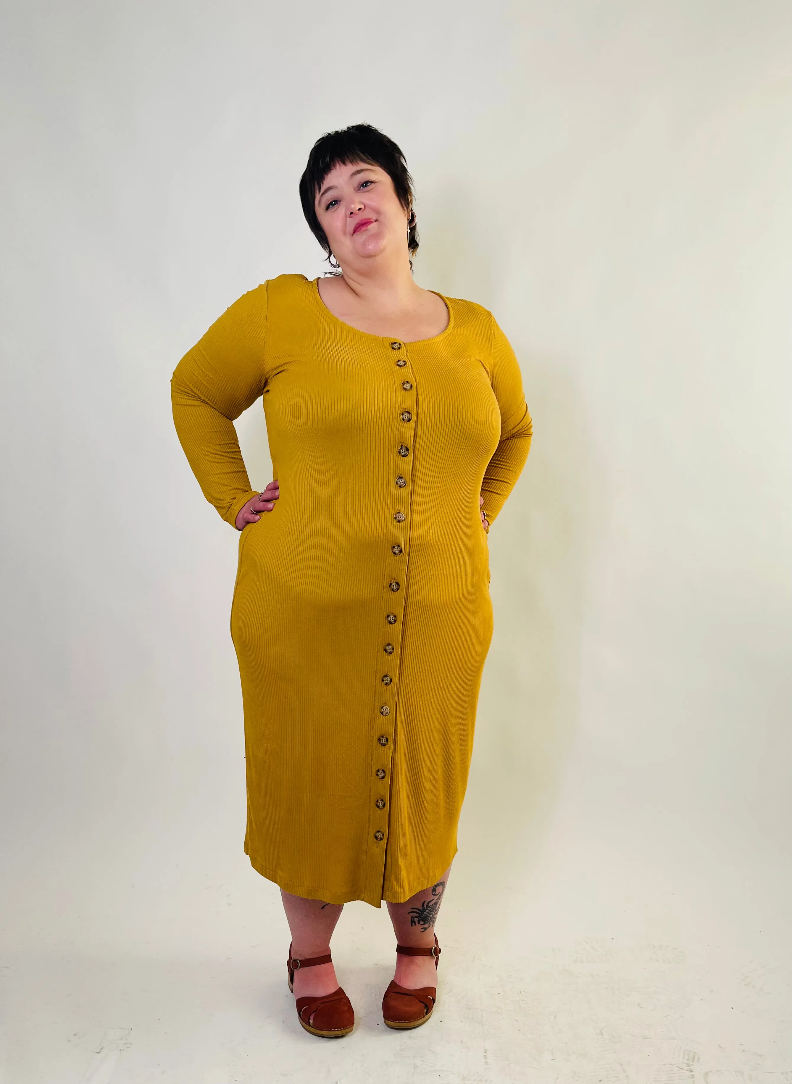 Ila Dress in Golden Turmeric ***LAST ONE!!!***