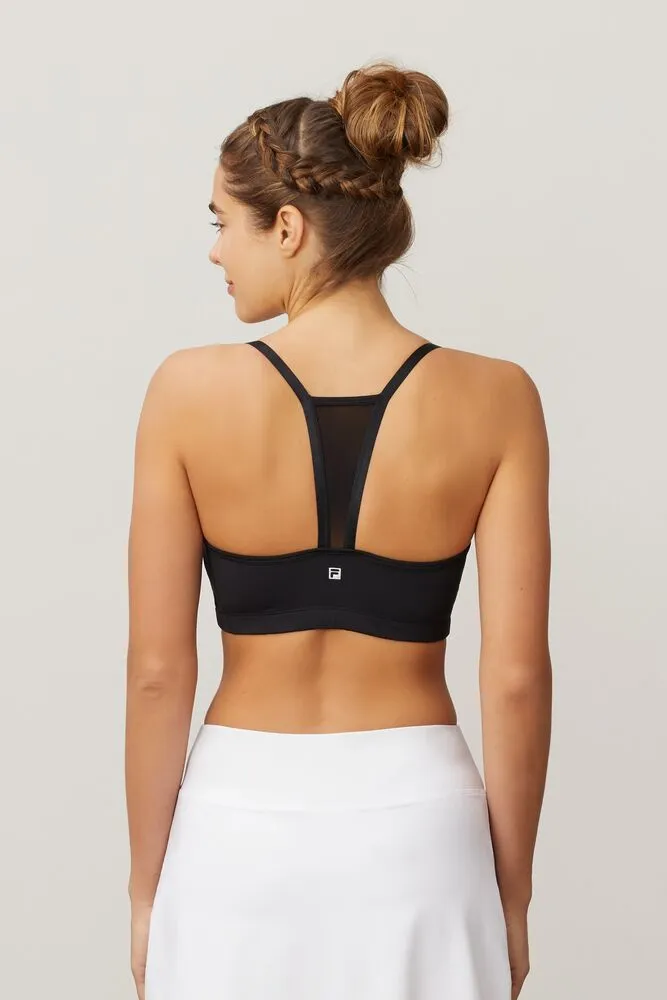 Ladies Fila Skinny Back Bra (Black)