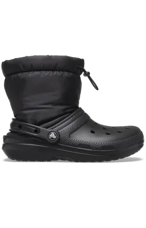 Luxe Puff-Lined Classic Boots - Black/Black