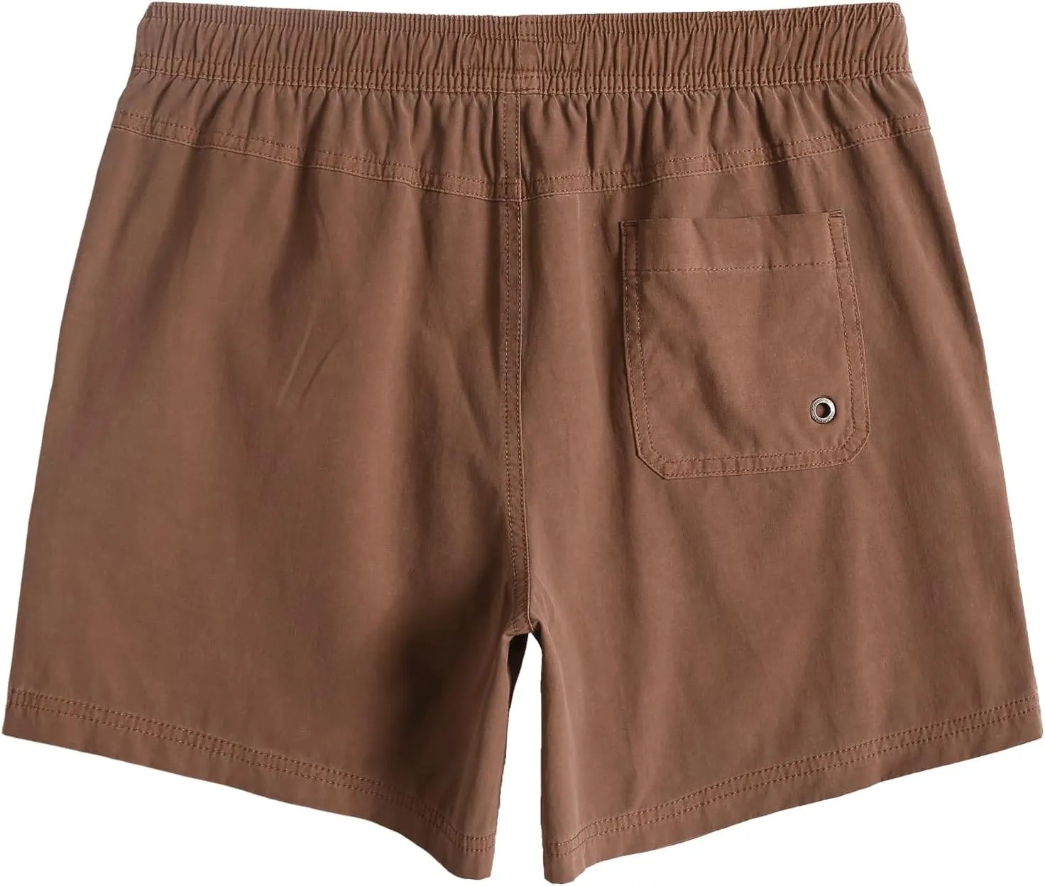 maamgic Men's 5 inch Inseam Shorts Pull-On Relaxed Fit Comfort Stretch Short Shorts with Pocket