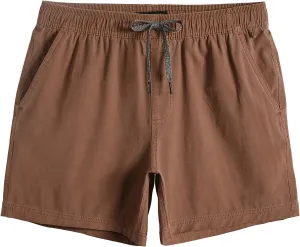 maamgic Men's 5 inch Inseam Shorts Pull-On Relaxed Fit Comfort Stretch Short Shorts with Pocket
