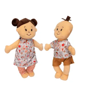 manhattan toy wee baby stella twins peach