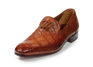 Mauri - 4821 Vanvitelli Alligator Loafers Gold
