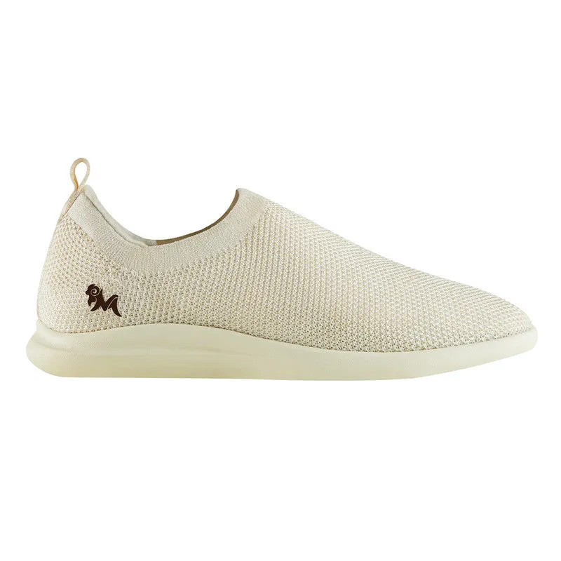 Neeman's ReLive Knit Slip On Sneakers | Ivory | Light-Weight & Comfortable