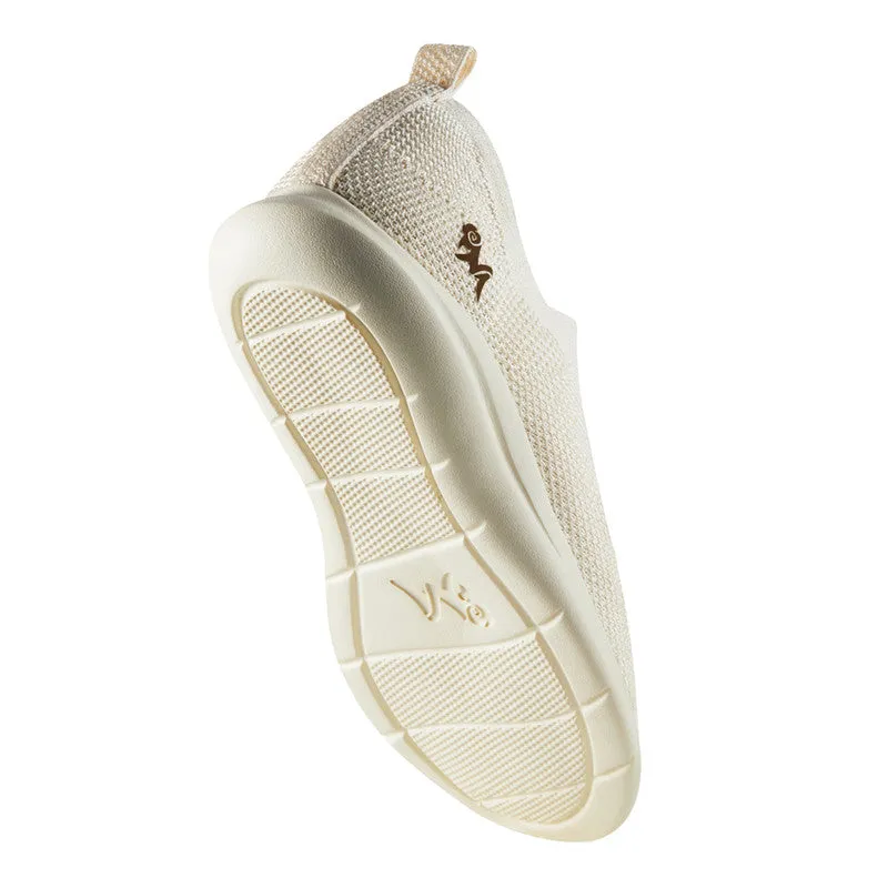 Neeman's ReLive Knit Slip On Sneakers | Ivory | Light-Weight & Comfortable