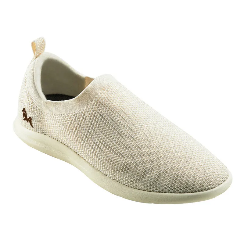 Neeman's ReLive Knit Slip On Sneakers | Ivory | Light-Weight & Comfortable