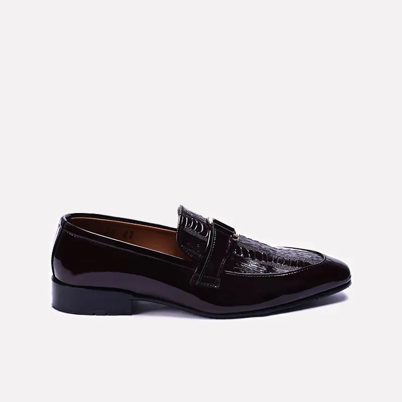 Onyx Maroon Formal Shoes 0111150