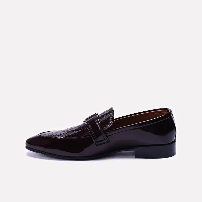 Onyx Maroon Formal Shoes 0111150