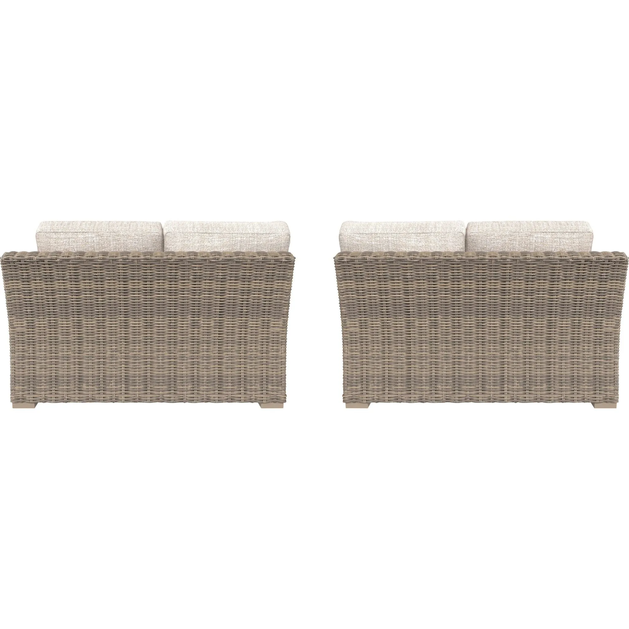 Outdoor Beachcroft Right Arm and Left Arm Loveset(set of 2)