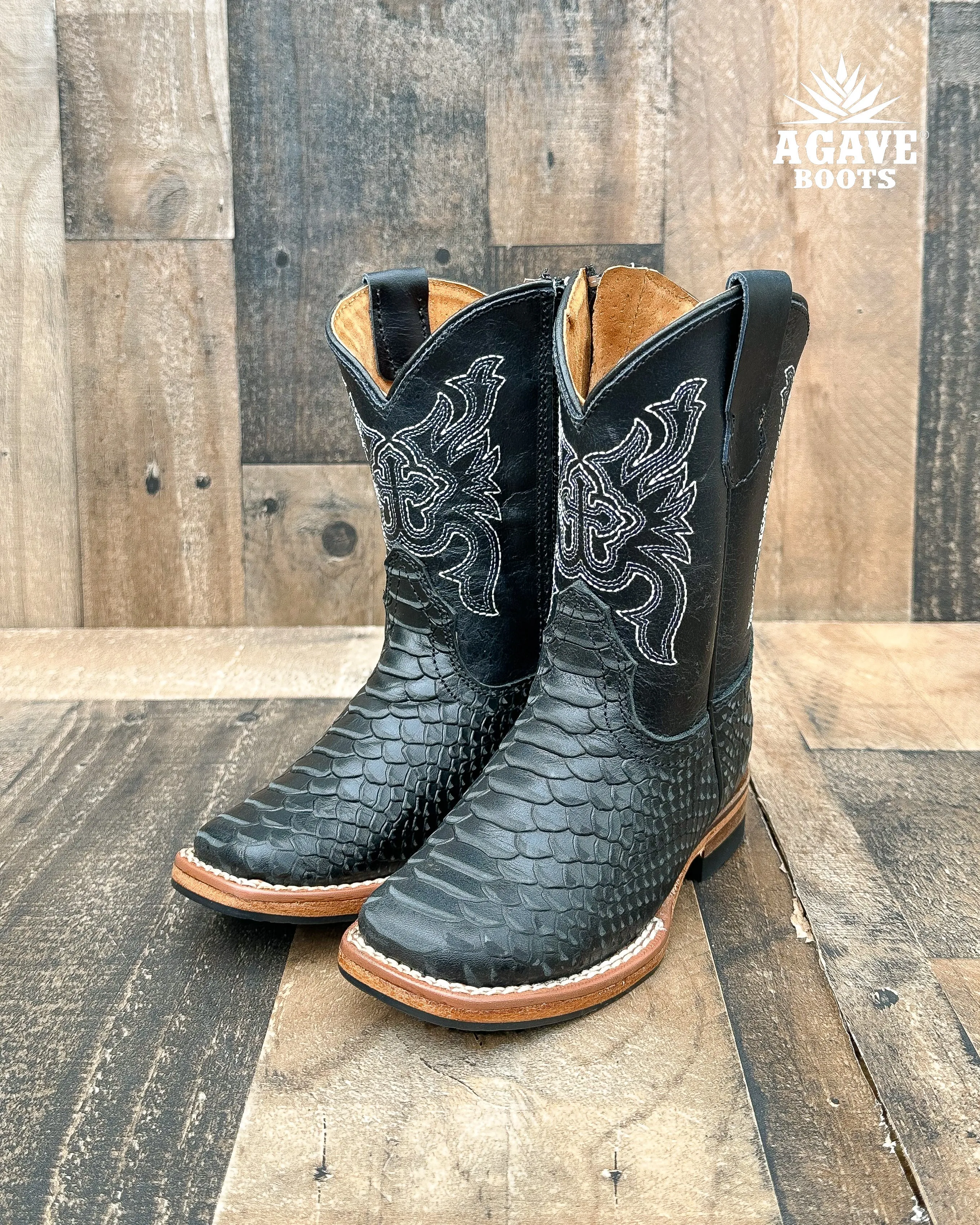 PYTHON | KIDS BOYS TODDLER WESTERN COWBOY BOOTS