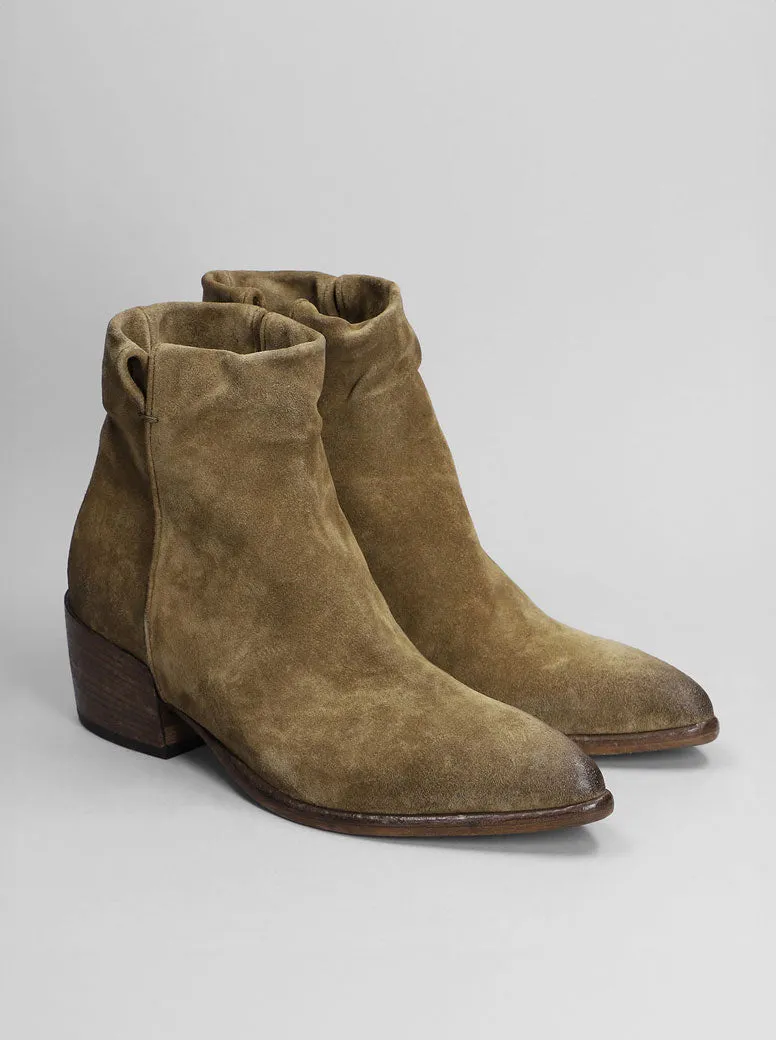 Ranch taupe suede
