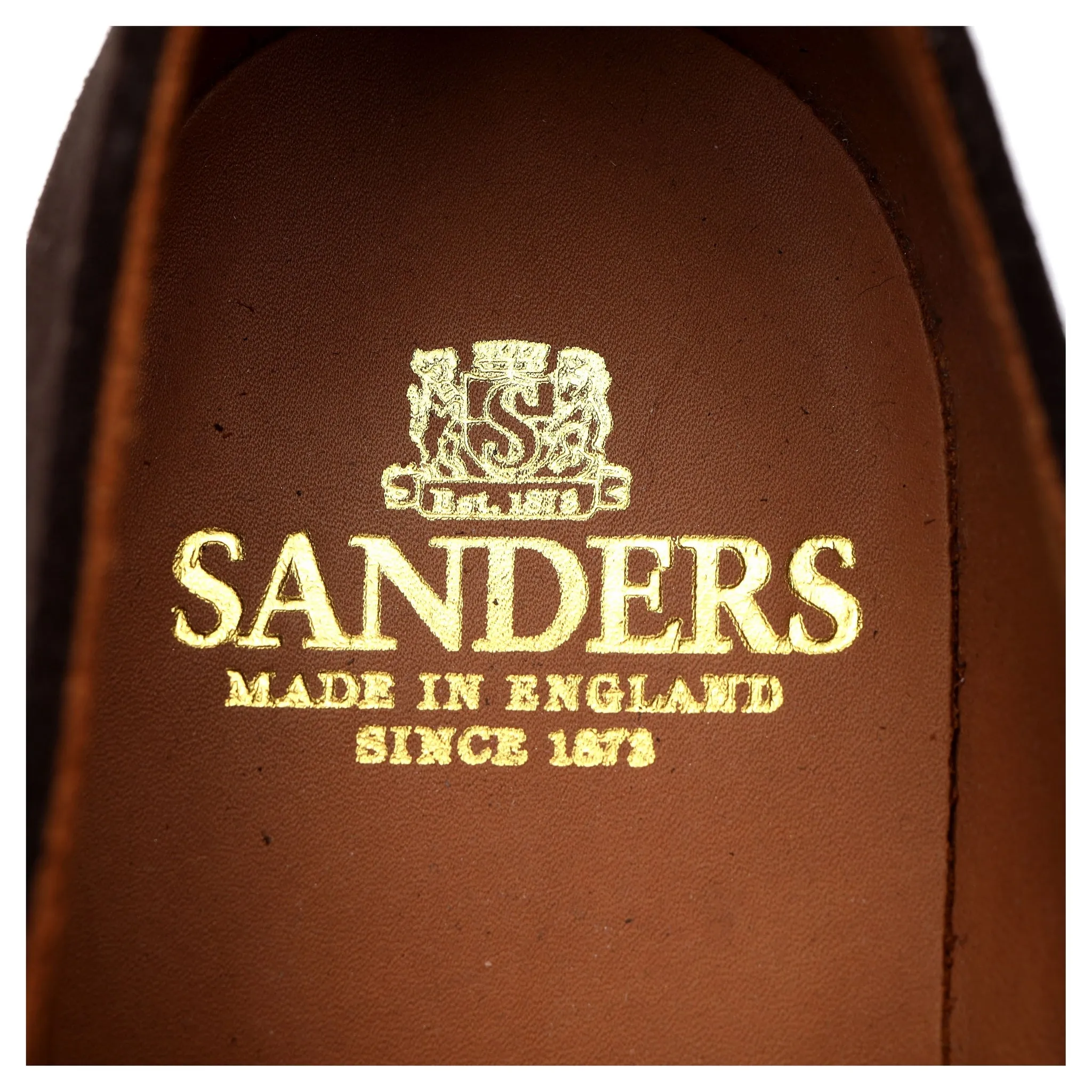'Rome' Dark Brown Suede Monk Strap UK 8 F