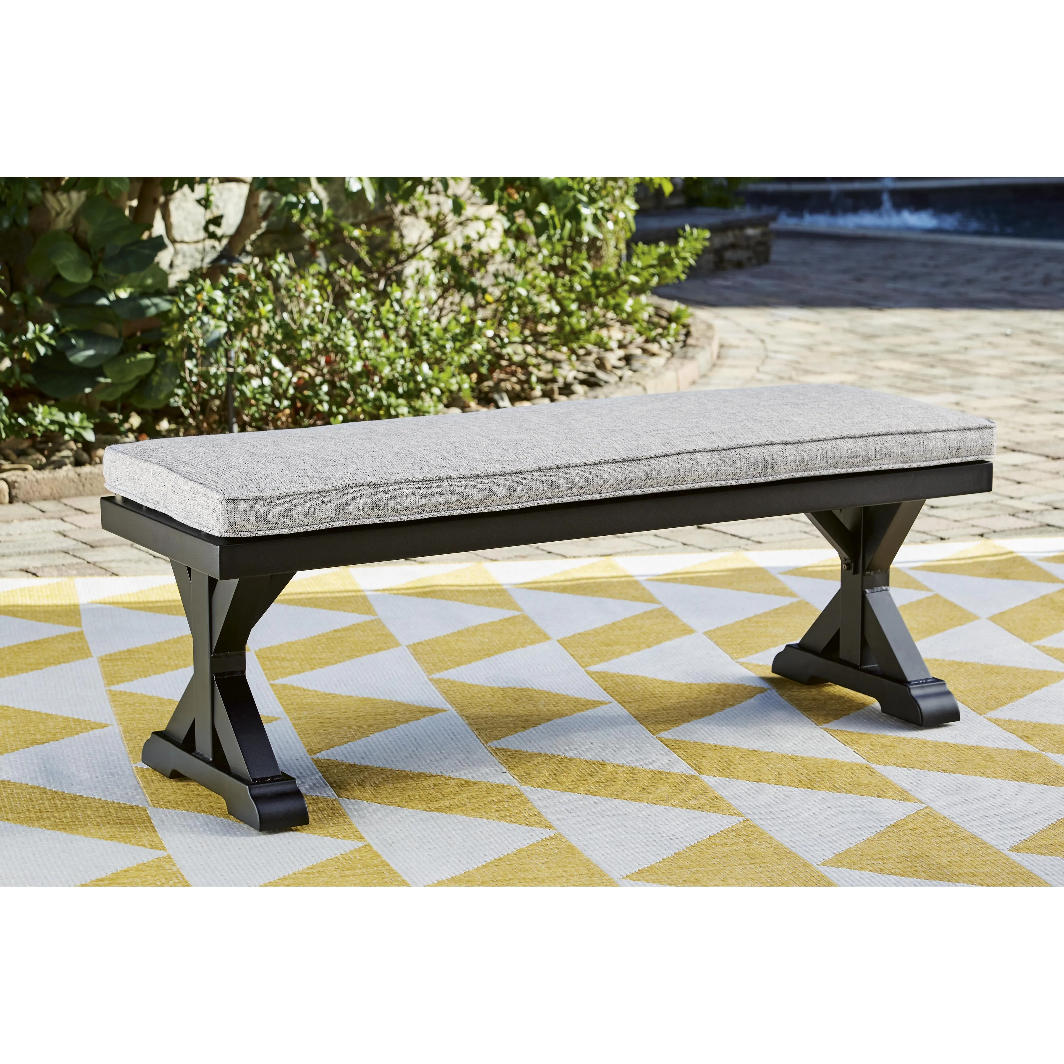 Signature Design by Ashley Beachcroft P792-600 Bench with Cushion