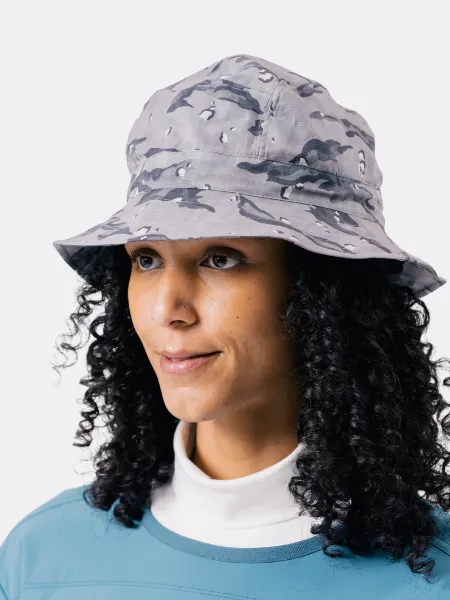 SNOW PEAK PRINTED BREATHABLE QUICK DRY HAT