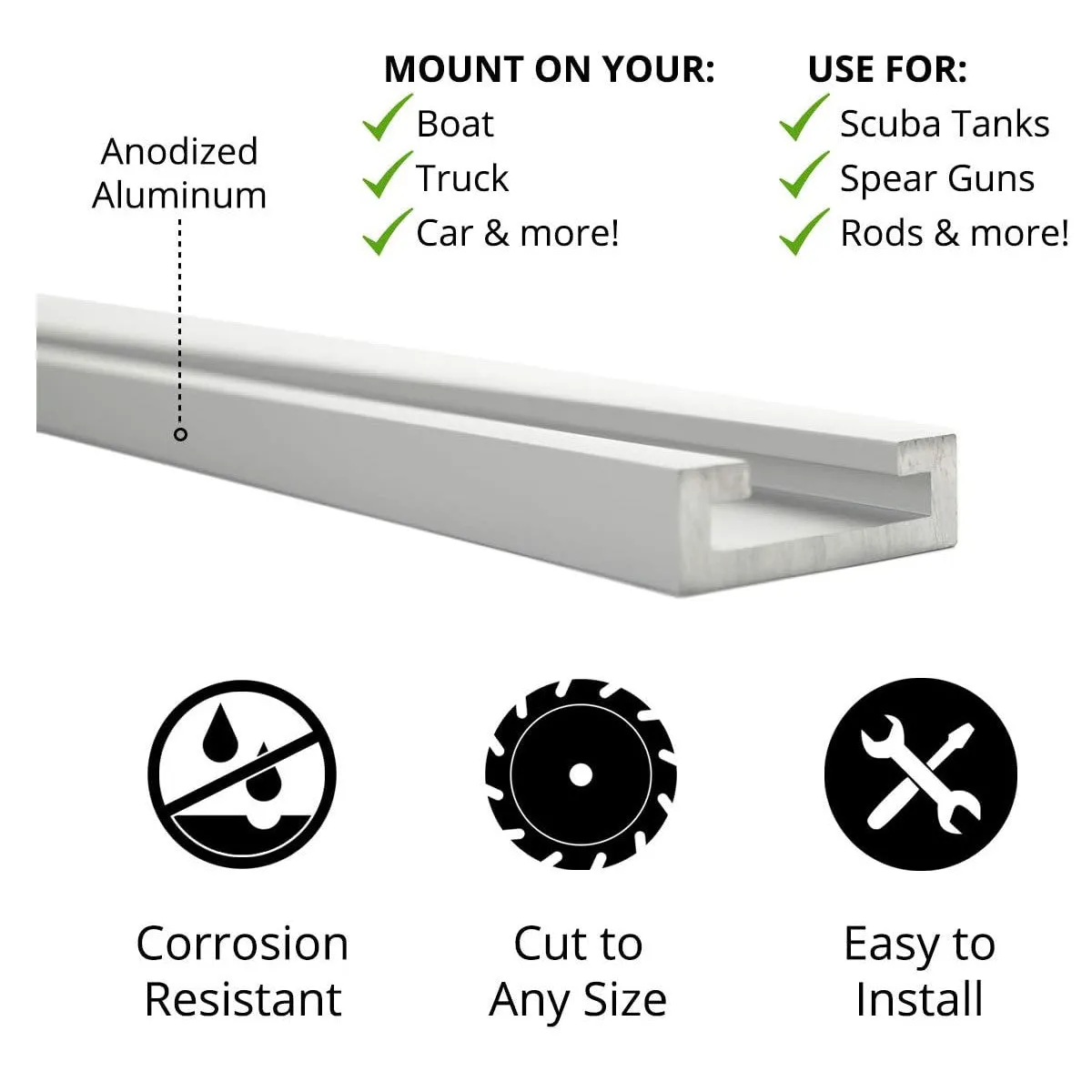 Trident Roll Control 48 Inch Railing