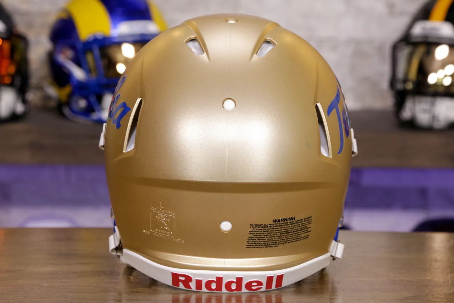 Tulsa Golden Hurricane Riddell Speed Authentic Helmet