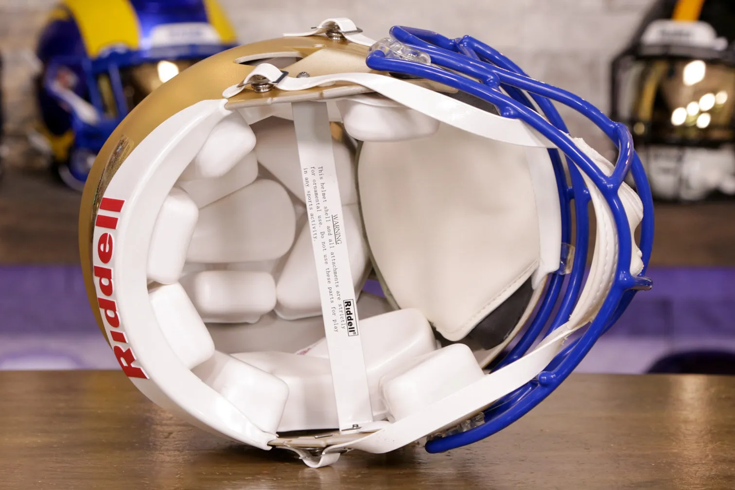 Tulsa Golden Hurricane Riddell Speed Authentic Helmet