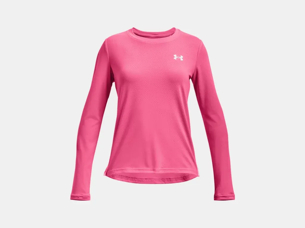 Under Armour Girl's HeatGear Armour Long Sleeve