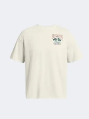 Under Armour Heavyweight Record Breakers Men Lifestyle T-Shirt Silt/Hydro Teal