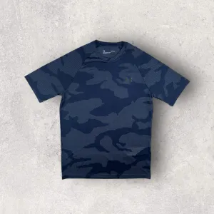 UNDER ARMOUR JACQUARD T-SHIRT 
- NAVY