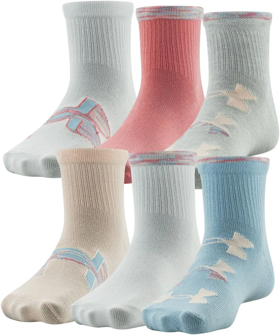 Under Armour Junior Essential Quarter 6-Pack